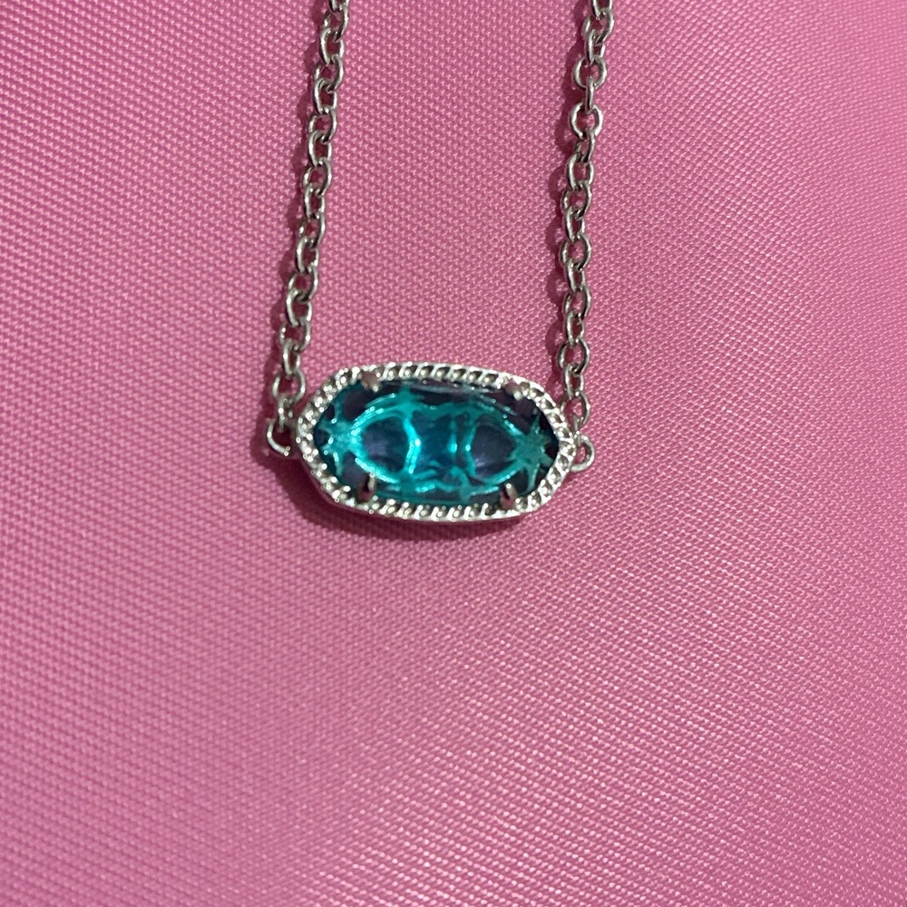 [ FINAL price ] Kendra Scott Silver & Blue Adjustable Bracelet